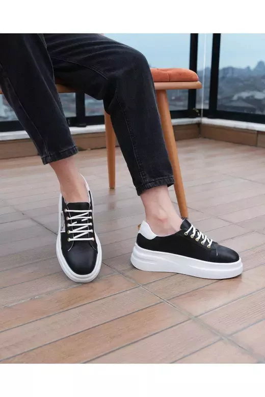 Kadın Hakiki Deri Aksesuar Detaylı Sneaker