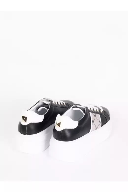 Kadın Hakiki Deri Aksesuar Detaylı Sneaker