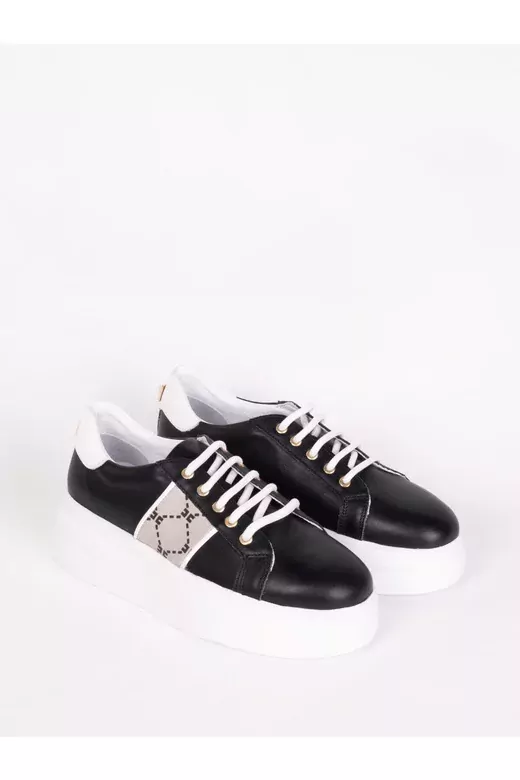 Kadın Hakiki Deri Aksesuar Detaylı Sneaker