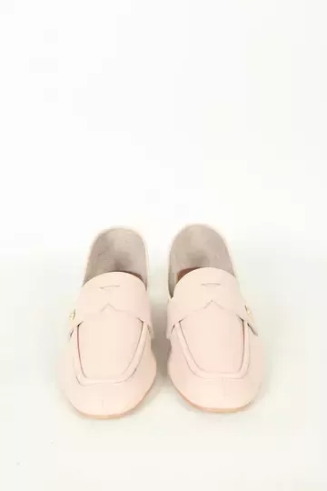 Kadın Deri Babet Mavi