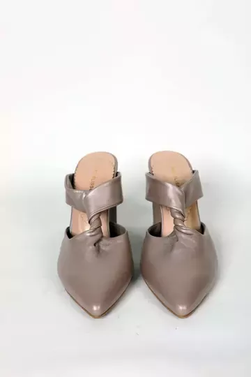 Kadın Siyah Hakiki Deri Detaylı