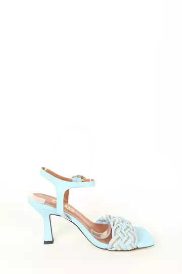 Kadın Detay Örgülü Sandalet