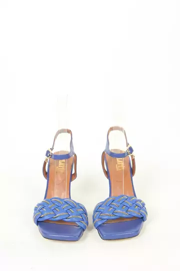 Kadın Detay Örgülü Sandalet