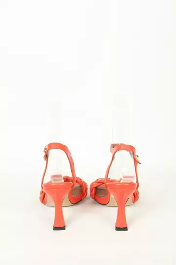 Kadın Detay Örgülü Sandalet