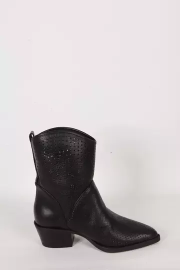 Kadın Hakiki Deri Yazlık Bot