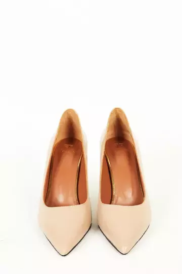 Kadın Yeşil Hakiki Deri Stiletto