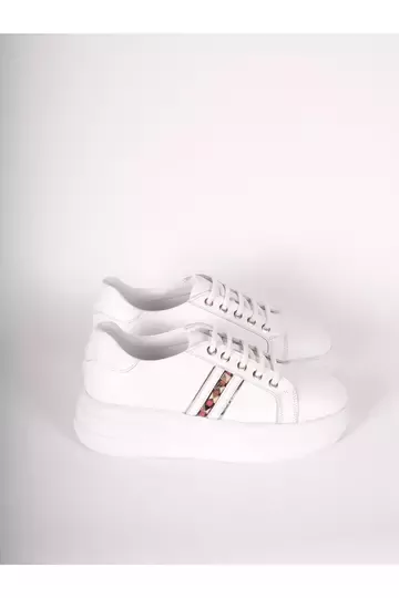 Kadın Deri Sneaker Beyaz