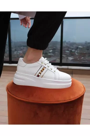 Kadın Deri Sneaker Beyaz
