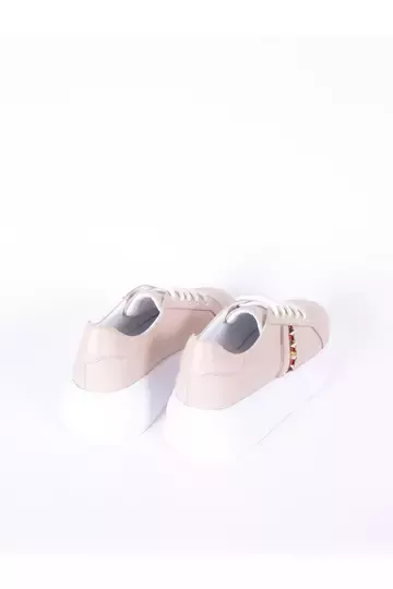 Kadın Deri Sneaker Beyaz