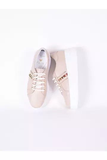 Kadın Deri Sneaker Beyaz