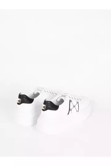 Kadın Hakiki Deri Aksesuar Detaylı Sneaker