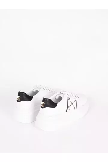 Kadın Hakiki Deri Aksesuar Detaylı Sneaker