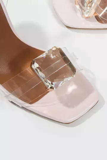 Kadın Deri Terlik Aksesuar Detaylı