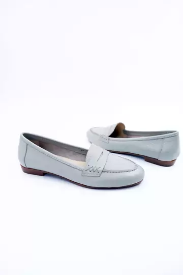 Kadın Hakiki Deri Babet Bej