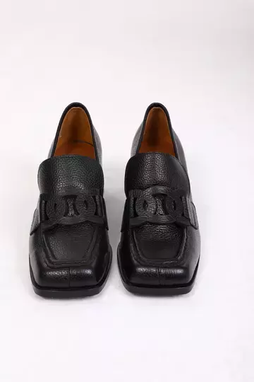 Kadın Camel Deri Klasik Ayakkabı