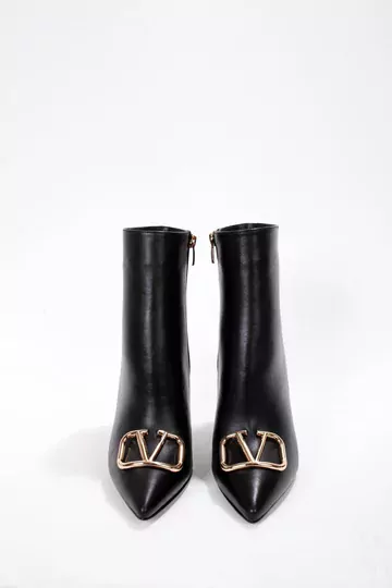 Kadın Deri Bot Siyah