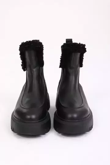 Kadın Vizon Kürk Detaylı Bot