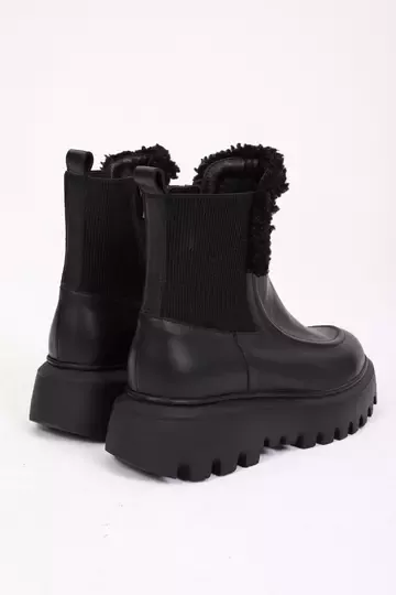 Kadın Vizon Kürk Detaylı Bot