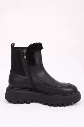 Kadın Vizon Kürk Detaylı Bot