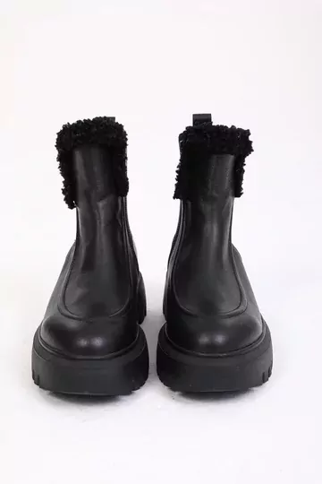 Kadın Vizon Kürk Detaylı Bot