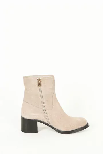 Kadın Süet Nakış Detaylı Bot