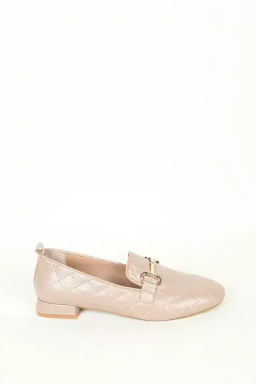 Kadın Vizon Hakiki Deri Babet