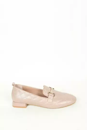 Kadın Vizon Hakiki Deri Babet