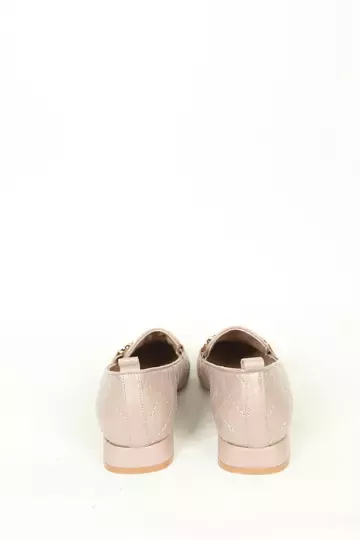 Kadın Vizon Hakiki Deri Babet