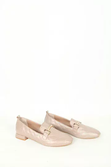 Kadın Vizon Hakiki Deri Babet