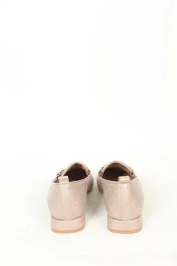 Kadın Vizon Hakiki Deri Babet