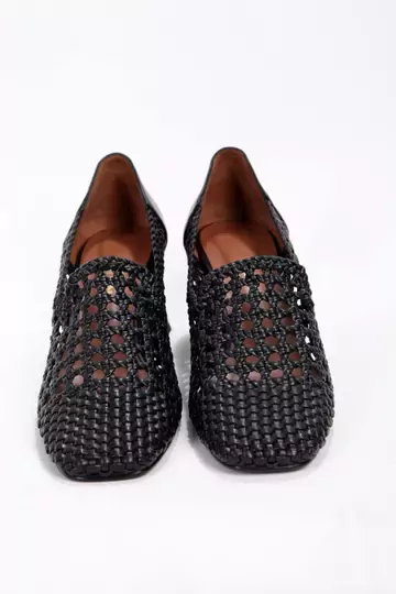 Kadın Taba Örgülü Ayakkabı