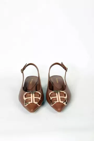 Kadın Taba Hakiki Deri Ayakkabı