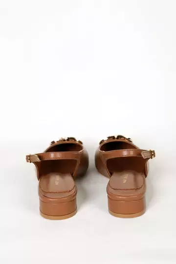 Kadın Taba Hakiki Deri Ayakkabı