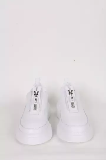 Kadın Deri Sneaker Beyaz