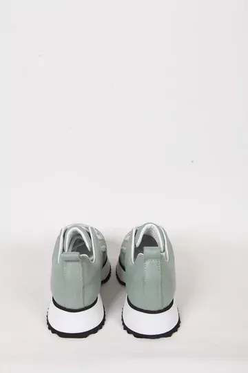 Kadın Beyaz Hakiki Deri Sneaker Spor Ayakkabı