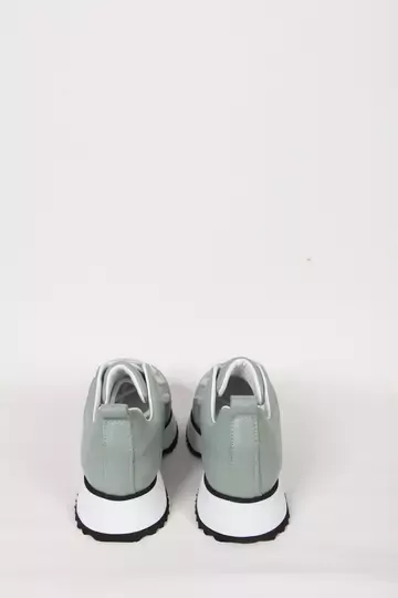 Kadın Beyaz Hakiki Deri Sneaker Spor Ayakkabı