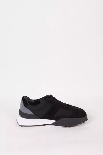 Kadın Deri Sneaker Siyah