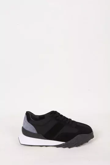 Kadın Deri Sneaker Siyah