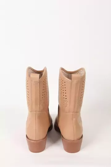 Kadın Hakiki Deri Yazlık Bot