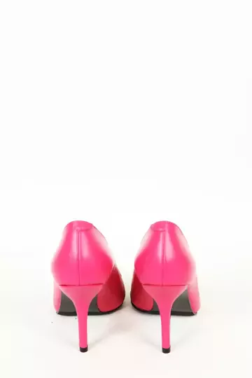 Kadın Yeşil Hakiki Deri Stiletto