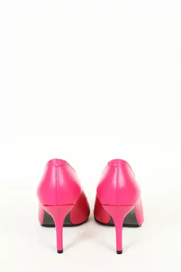 Kadın Yeşil Hakiki Deri Stiletto