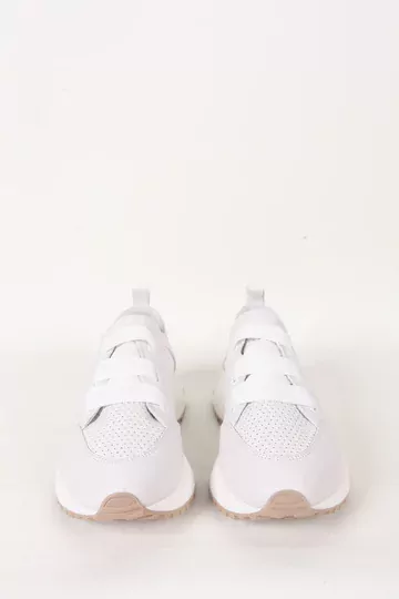 Kadın Beyaz Hakiki Deri Snekear