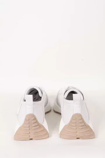 Kadın Beyaz Hakiki Deri Snekear