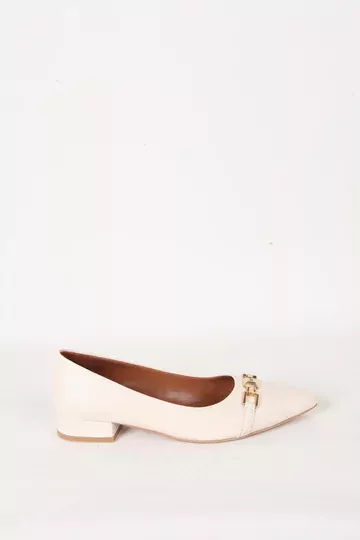 Kadın Deri Babet Siyah