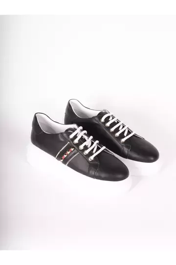 Kadın Deri Sneaker Beyaz