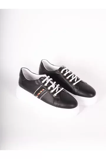 Kadın Deri Sneaker Beyaz