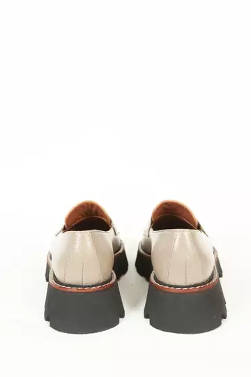 Kadın Vizon Loafer Aksesuar Detaylı