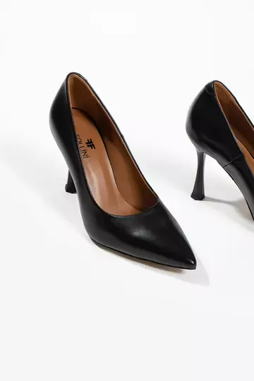 Kadın Deri Stiletto