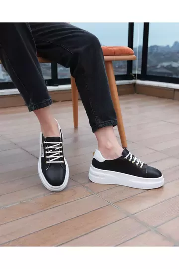 Kadın Hakiki Deri Aksesuar Detaylı Sneaker