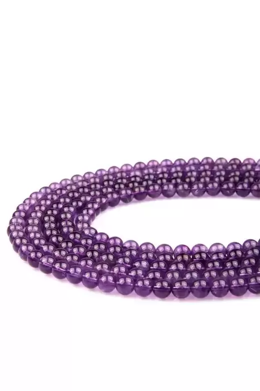Ametist Dizi Taş 8mm Dizi Taş